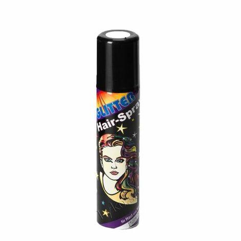 Color Hair-Spray, Glitterlakk Multi